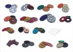 10mm High Gloss Dry Diamond Polishing Pads For Marble / Concrete