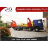 Buy cheap 20 Feet Side Lifting Container Trailer Truck , XCMG 37 Ton Crane With Slide from wholesalers