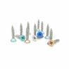 Buy cheap M20 Stainless Steel Cross Paint Self Tapping Screws Flat Head from wholesalers