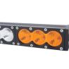 Buy cheap off road led light bar with yellow and white 10W Cree PC lens DHCB-L120SDC from wholesalers
