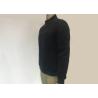 Buy cheap Navy Corduroy Mandarin Collar Mens Polyester Bomber Jacket Snow Mens Padded Jacket from wholesalers