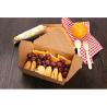 Buy cheap Cardboard Individual Donut Boxes , Donut Packaging Box Custom Made Safety from wholesalers