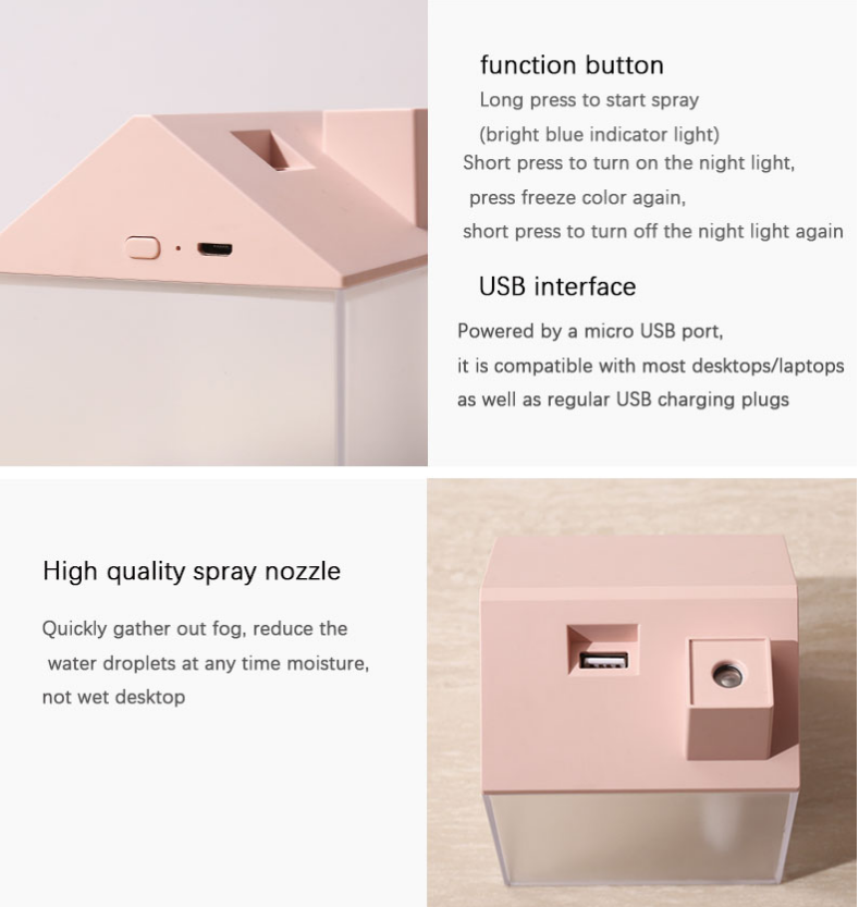 HOMEFISH 2021 Aromaterapia Difusores Aromaterapia Aromatherapy Mini Air Diffuser Defuser Diffusor Essential Oil Aroma Diffuser