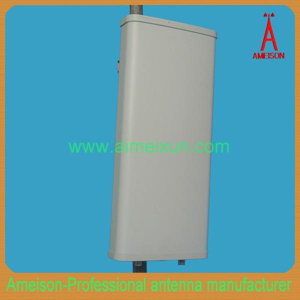Buy cheap 698-960MHz 2x11dBi Dual X-Polarity 90 Degrees Sector Antenna LTE DMA GSM antenna from wholesalers