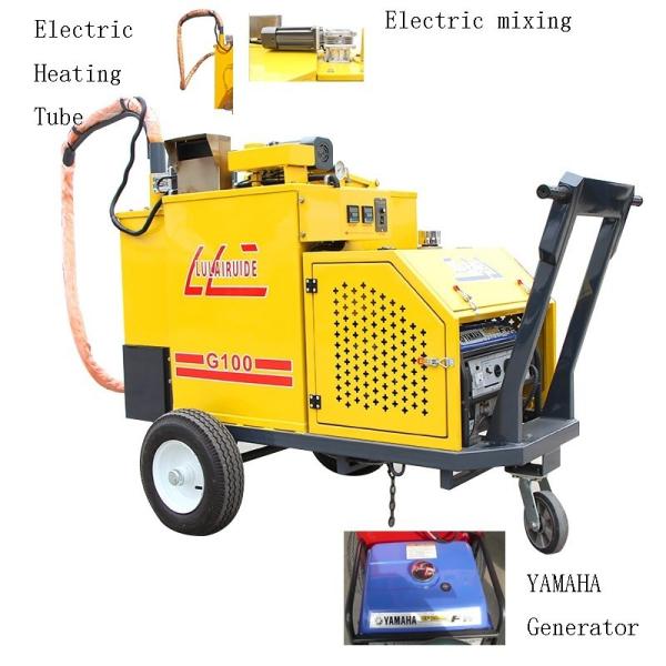 Buy cheap Pavement Maintenance Asphalt Crack Filling Machines Traction Type LLRD-G100 from wholesalers
