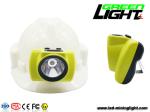 25000lux 4.2W Cordless Miners Cap Lamp 6500mAh Li Ion Battery