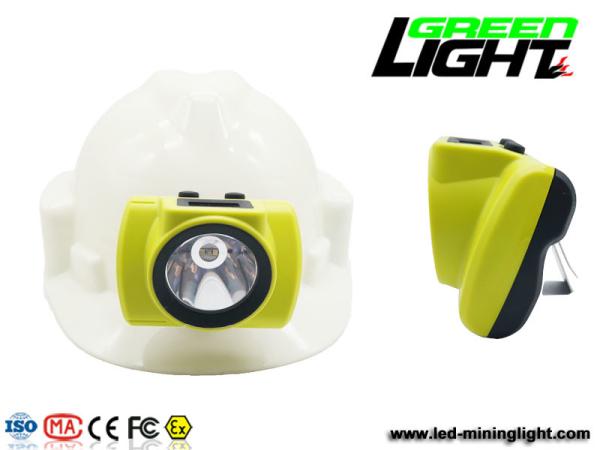 Buy cheap 25000lux 4.2W Cordless Miners Cap Lamp 6500mAh Li Ion Battery from wholesalers