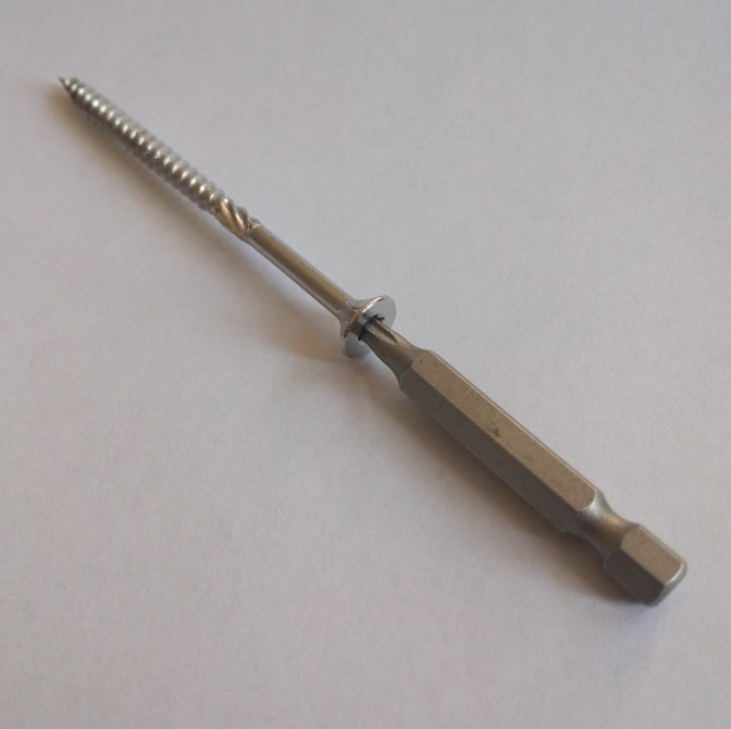 SUS304HC Torx Drive Countersunk Head Screw For Wood , 60mm Length