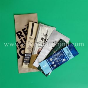 Buy cheap Custom coffee bags with valve, side-sealed, back-sealed, quad-sealed shape from wholesalers
