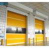 Buy cheap Fast Response IP55 0.75KW PVC Roller Shutter Doors from wholesalers