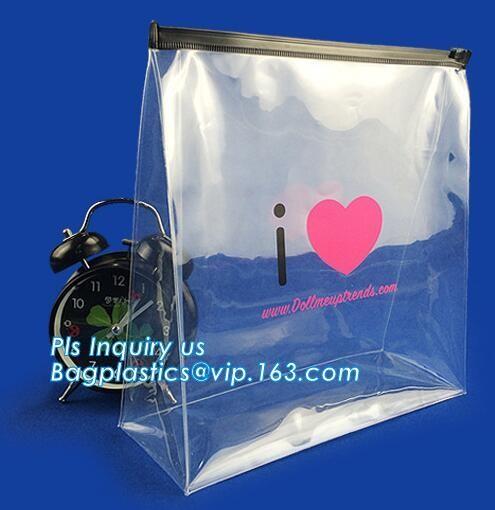 Buy cheap zipper slider bag cosmetic packaging slider bag, make up bag promotional cosmetic bag slider bag, toiletry pouch eva cos from wholesalers