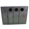 Buy cheap Mild Steel Outside Outdoor Recycling Bins With 4 Compartments Sustainable from wholesalers
