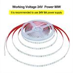 110V220V 8mm 120leds 3000K4000K6500K Warm White Natural White Electroplate