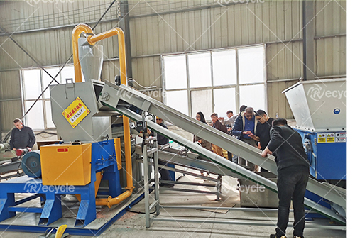 Copper Wire Recycling Machine for Computer Wires within Customer Requirements