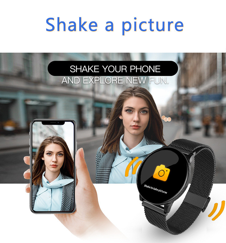 Bluetooth Swimming Smart Watch , Sleep Heart Rate And Blood Pressure Watch