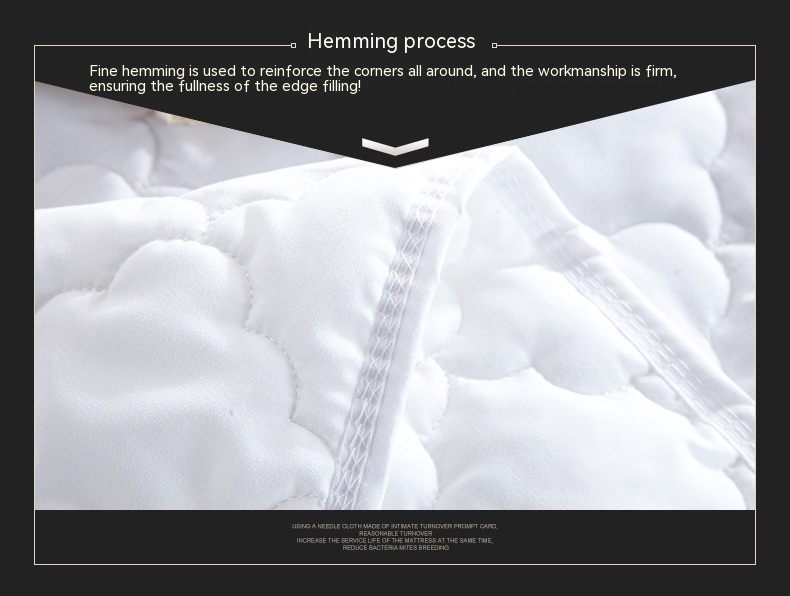 Quantity 3 pcs Custom Design Protector Mattress Thick Soft Cotton Pad For Bed Cover Set