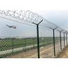Buy cheap Diamond Hole Galvanized Chain Link Fence for Highway / Airport from wholesalers