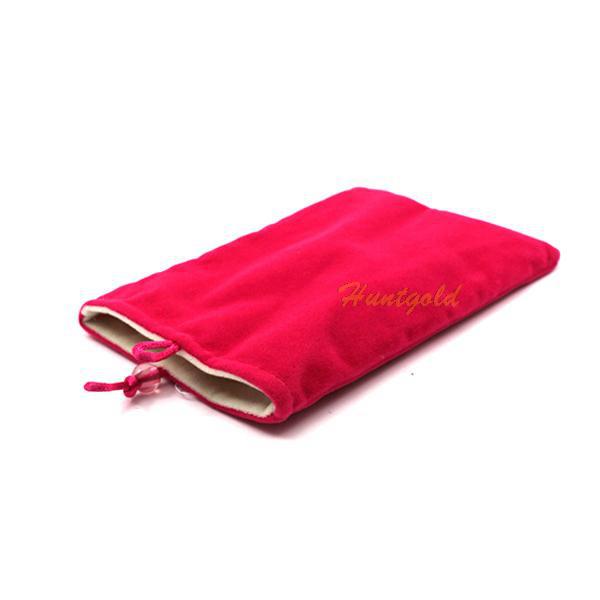 Buy cheap 7 Inch Flannelette Lint Storage Bags For Mobile Phone / Power Bank from wholesalers