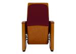Fire Retardant Movie Theater Seats Fabric With Aluminium Alloy Feet