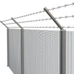 Anping Yuanmai Line Post 60*2mm Galvanized and power coated Airport Perimeter