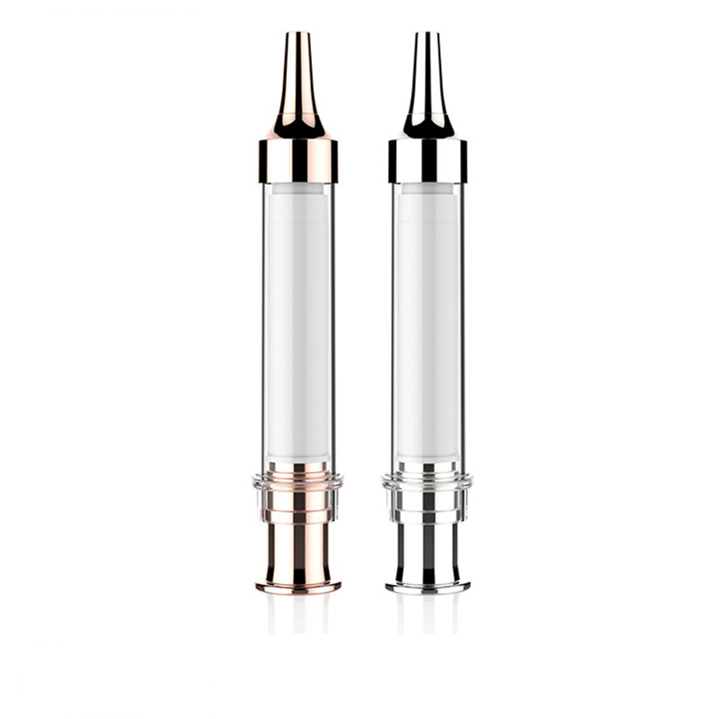 Prefilled Syringe Lip Eye Lift Acrylic Airless Bottle 10ML UV Plating