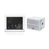Buy cheap 500W 15 Inch White Line Array Subwoofer Speaker For Church / Disco from wholesalers