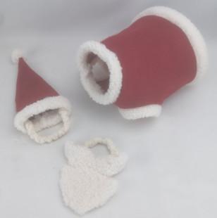 Animal Stuffed Puppy Chew Toys Soft Fabric Christmas Dog Toys Puncture