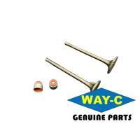 Buy cheap Motorcycle Engine Valve Kit M1010550 / M1010560 Intake Exhaust Val For TVS product