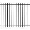 Buy cheap PVC Coated Modern Wrought Iron Fence 2000-3000mm Garden Decoration Residential from wholesalers