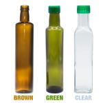 100Ml 250Ml 500Ml Kitchen Square Vinegar Glass Olive Oil Bottles For Kitchen