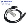 Buy cheap 4Pin 2.54mm Pitch I Shape Precision Amphenol Connector magnetic spring loaded Magnetic Pogo Pin Charger Cable Connector from wholesalers