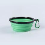 Silicone Collapsible Pet Feeder Bowls for Dogs Cats Small Animals Rounded