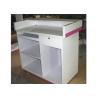 Buy cheap Modern Style Cash Wrap Counter With Drawer , White Retail Store Checkout Counters from wholesalers