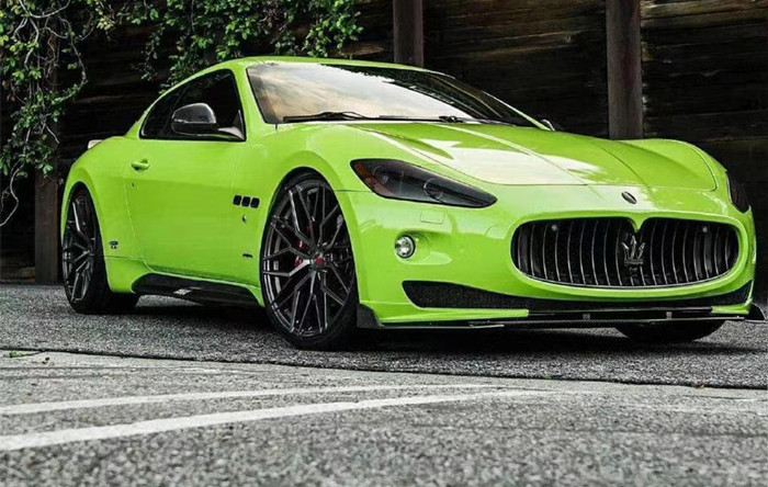 Sunproof New Green Vinyl High Gloss Car Wrap Air Release For Buses