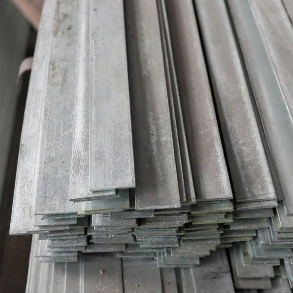 Buy cheap Welding ASTM Galvanised Flat Bar ISO9001 4mm Mild Steel Flat from wholesalers