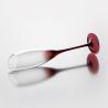 Buy cheap Bevel Mouth 6 Oz Iridescent Champagne Glasses 172ml Gradient Red Lead Free from wholesalers