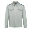 Buy cheap Twill 2/1 Jacket Unisex Flap Light Green Work Clothes from wholesalers