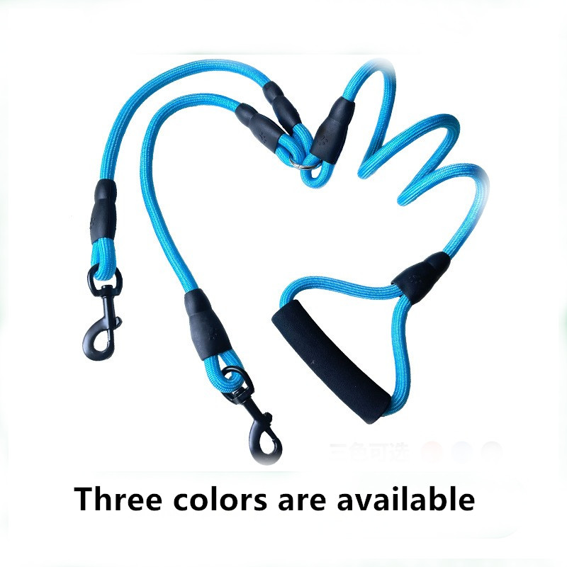 ABS Retractable Dog Leash For Two Dogs Lead Walking At Once