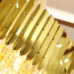 Led Crystal Chandelier For Living Dining Room Round Rectangle hotel lobby