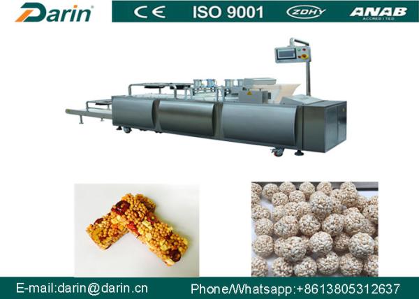 Buy cheap Puffed Snack Roasted Barley Cereal Bar Molding Machine SUS304 Material from wholesalers