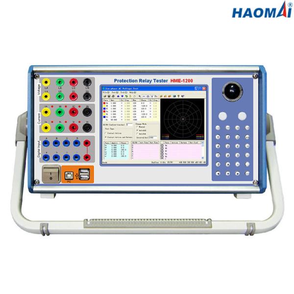 Buy cheap 44.75lb Protection Relay Test Equipment With 8 Inch LCD Screen from wholesalers