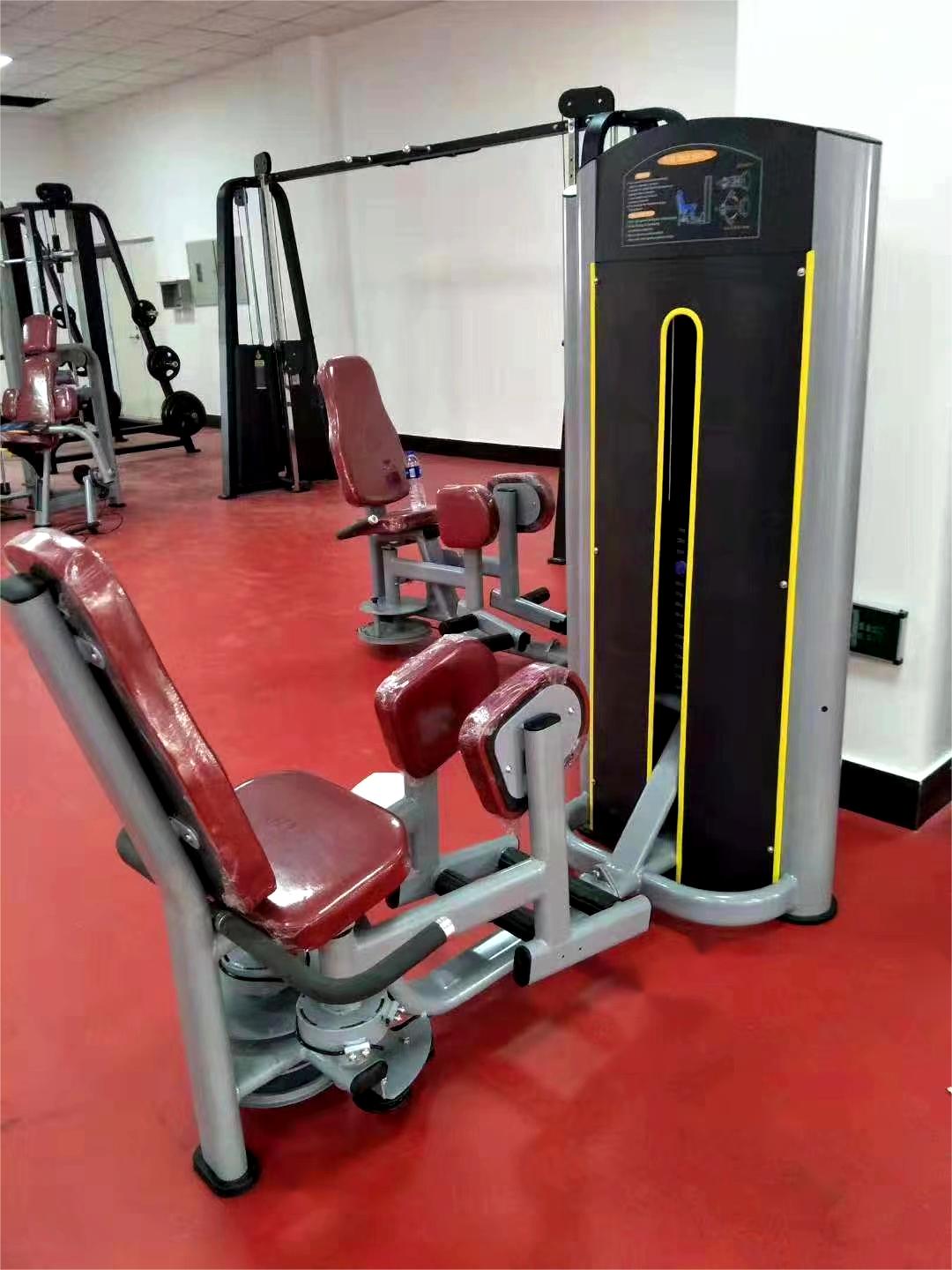 Commercial Gym Steel Equipment-Pin Loaded Adjust Seat Outer Thigh Hip Abductor Machine Leg Press Machine