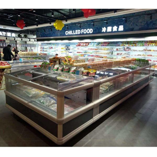 Buy cheap R404A Supermarket Island Freezer from wholesalers