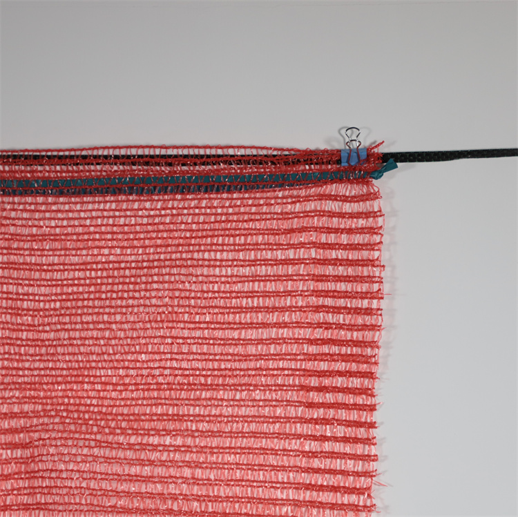 Swing Bottom Sewing PE Raschel Mesh Packaging Net Bag for Cabbage Handling Solution