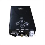 Black Portable Flue Water Heater 12L LPG Tankless Instant Hot Water Heater