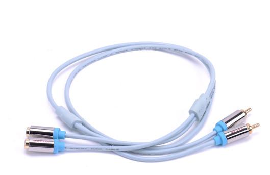 Buy cheap Professional Male To Female 2 RCA Audio Cable , Cellphone / DVD Player Cable from wholesalers