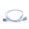 Buy cheap Professional Male To Female 2 RCA Audio Cable , Cellphone / DVD Player Cable from wholesalers