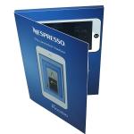 Free Sample Limited 4.3 inch 1GB Skilful CMYK printing video invitation card