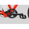Buy cheap Red 38km/h Electric Pedal Assist Mountain Bike 48V 500W Gear Motor from wholesalers