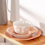 Porcelain Ceramic Type 2023 Christmas Decorations Dinnerware Set With Plant